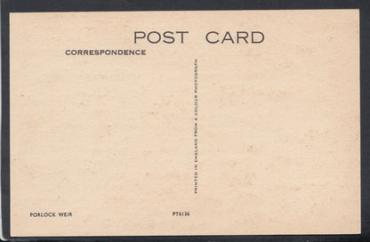 Somerset Postcard - Porlock Weir     RS13956