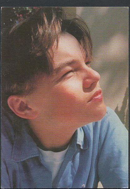 Film Stars Postcard -  Actor Leonardo Dicaprio Looking Into The Sun   RR2556