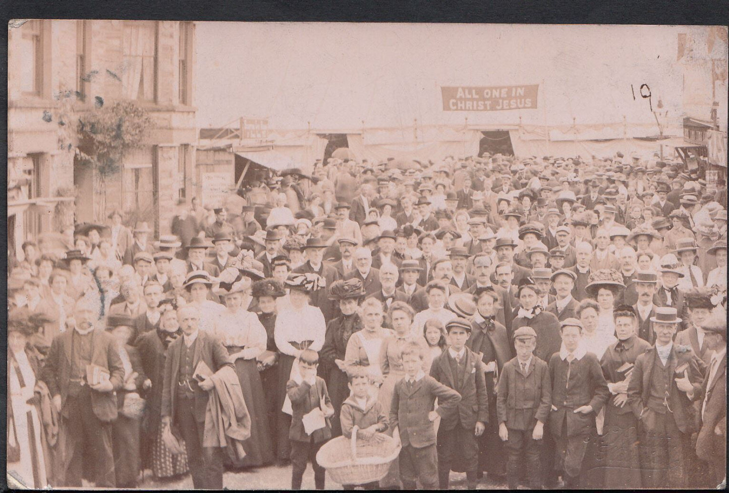 Cumbria Postcard - Very Animated Scene at Keswick    P591