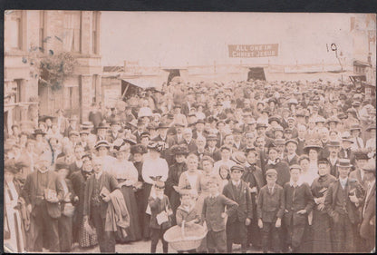 Cumbria Postcard - Very Animated Scene at Keswick    P591
