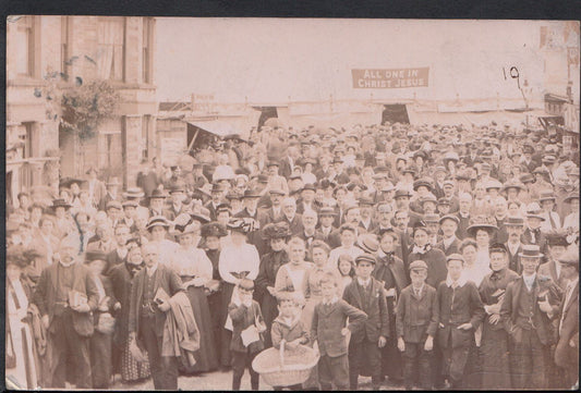 Cumbria Postcard - Very Animated Scene at Keswick    P591