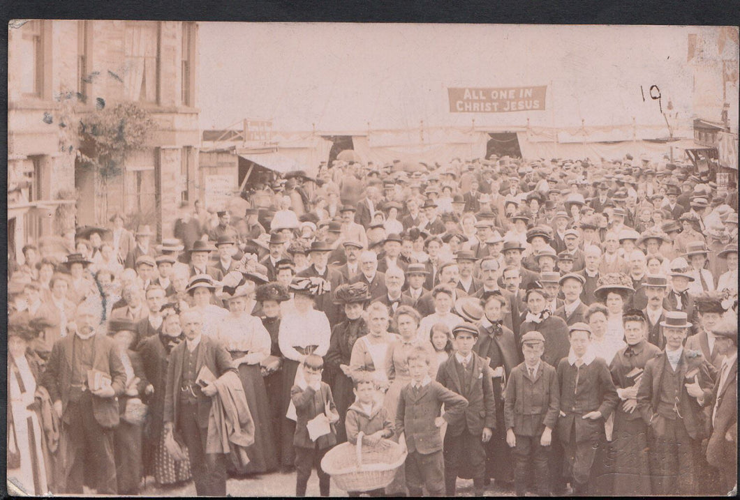 Cumbria Postcard - Very Animated Scene at Keswick    P591