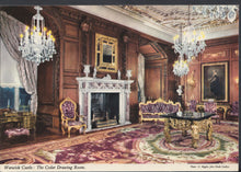 Load image into Gallery viewer, Warwickshire Postcard - Warwick Castle: The Cedar Drawing Room    RR2901
