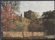 Load image into Gallery viewer, Northumberland Postcard - Hexham Abbey in Springtime   RR6068
