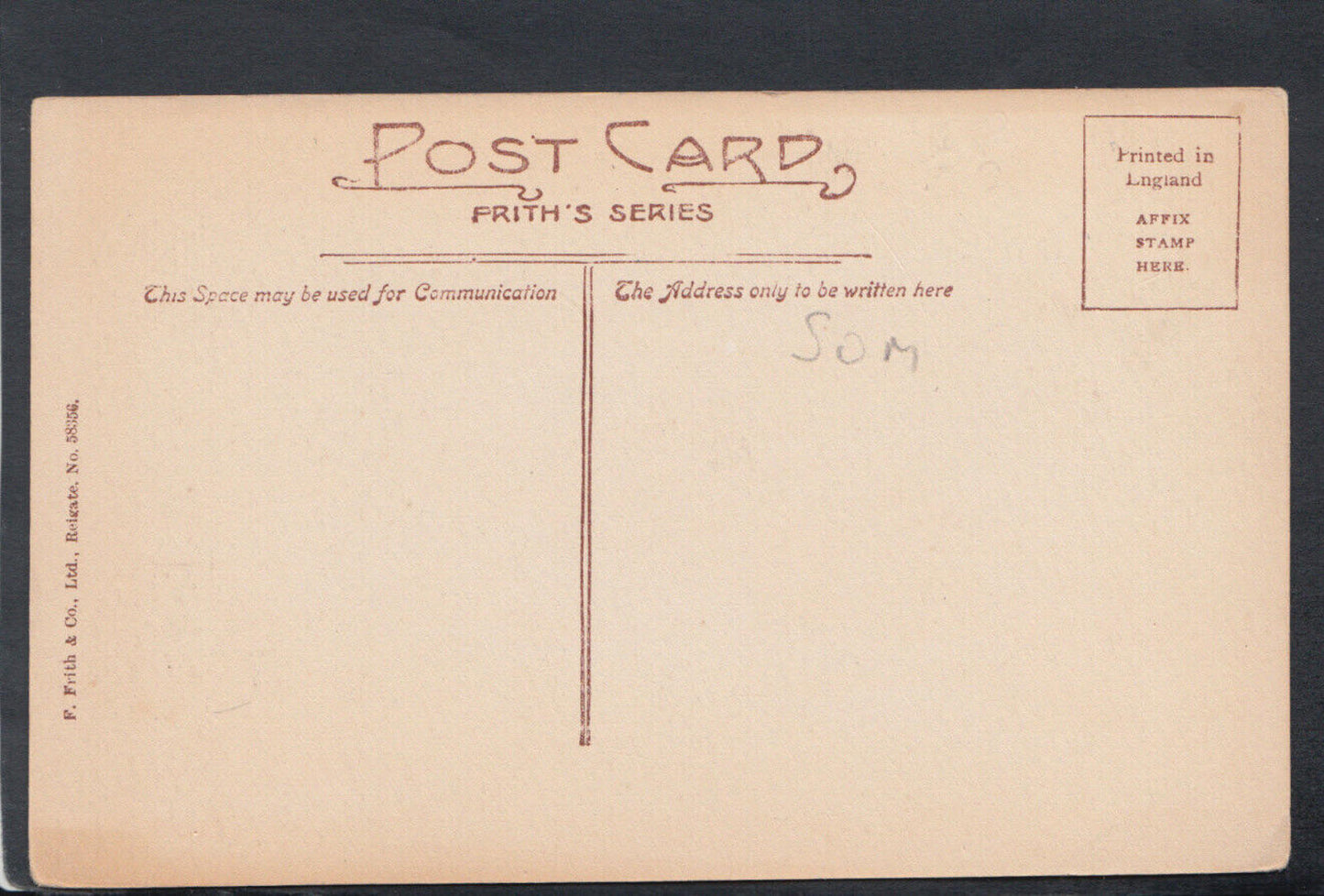 Somerset Postcard - Porlock, Hurlstone Point   RS18543