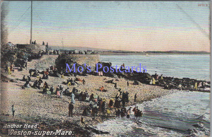 Somerset Postcard - Weston-Super-Mare, Anchor Head    DC2117