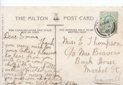 Nottinghamshire Postcard: Buck Gates, Thoresby Park  3182A