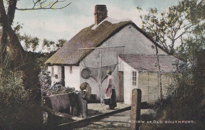 Lancashire Postcard - A View of Old Southport    RS40910