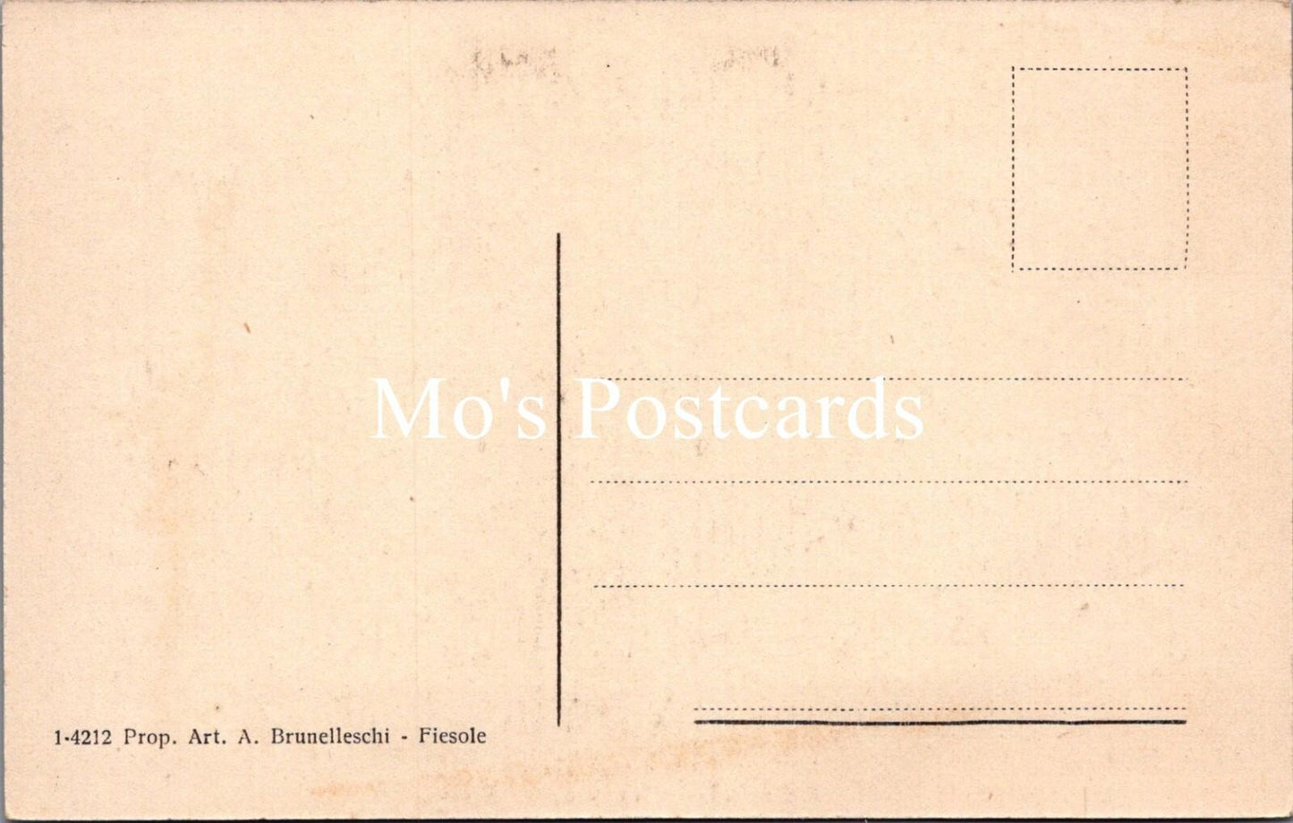Italy Postcard - Fiesole, Chiesa Di S.Francesco, Tuscany  RS40237