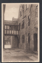 Load image into Gallery viewer, Worcestershire Postcard - Entrance To Courtyard, Lygon Arms, Broadway  RS19966
