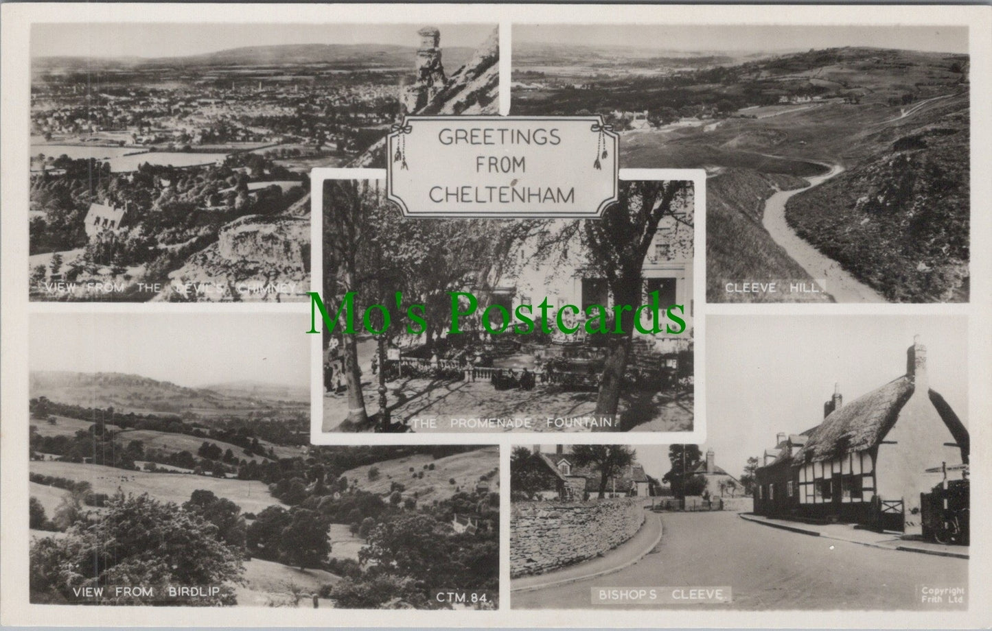 Gloucestershire Postcard - Greetings From Cheltenham  DC715