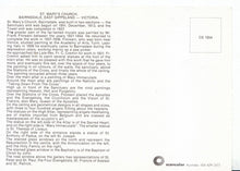 Load image into Gallery viewer, Australia Postcard - St Mary's Church, Bairnsdale, East Gippsland   SM174
