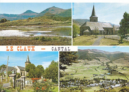 France Postcard - Sur Les Monts Du Cantal Le Claux  SM301