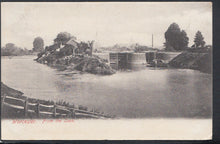 Load image into Gallery viewer, Worcestershire Postcard - Worcester From The Lock    RS13527

