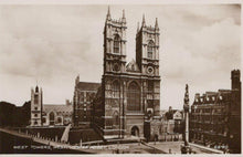 Load image into Gallery viewer, London Postcard - West Towers, Westminster Abbey   RS21887
