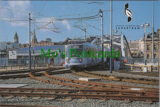 Yorkshire Postcard: Sheffield City ST2 Supertram, Transport F14838