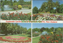 Load image into Gallery viewer, New Zealand Postcard - Esplanade Gardens, Palmerston North  RRR1185
