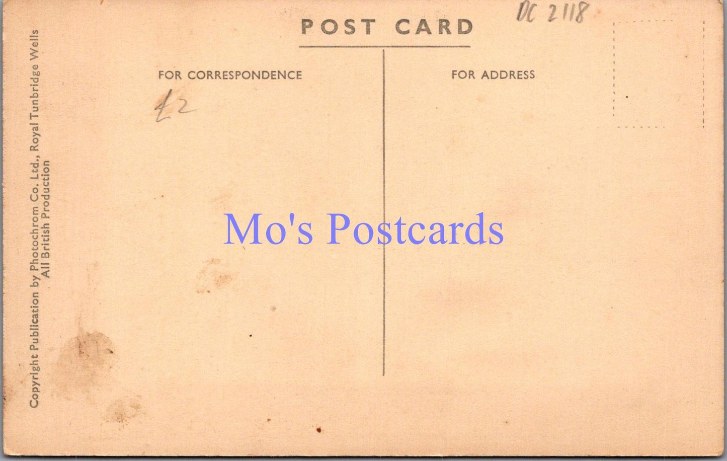 Somerset Postcard - Weston-Super-Mare, Sands From The Pier   DC2118