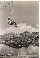 Load image into Gallery viewer, Switzerland Postcard - Die Erste Sesselbahn Der Schweiz Trubsee-Jochpass  6889A
