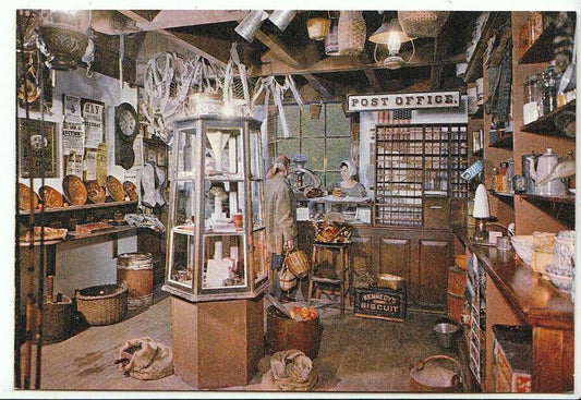 Museum Postcard - American Museum, Country Store, Cleverton Manor, Bath  AB417