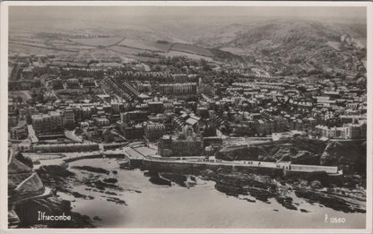 Devon Postcard - Aerial View of Ilfracombe   XT163