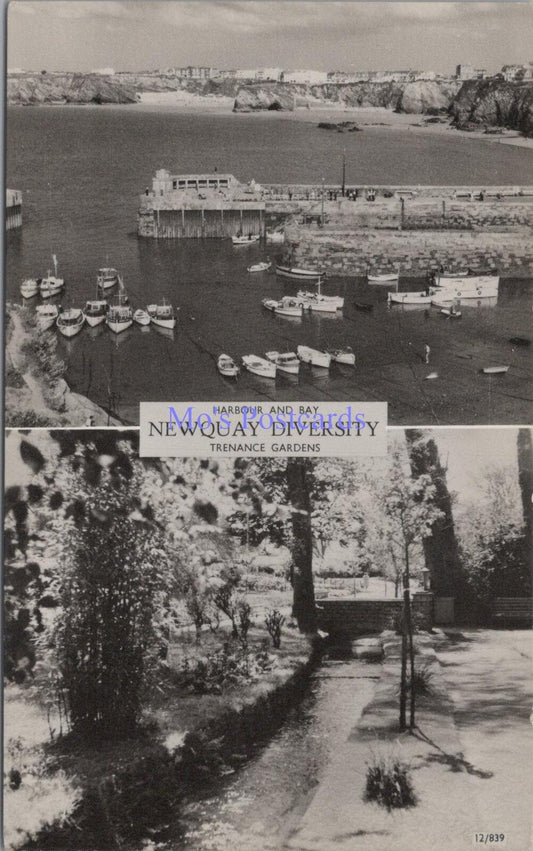 Cornwall Postcard: Newquay Diversity, Harbour & Bay and Trenance Gardens RS37267