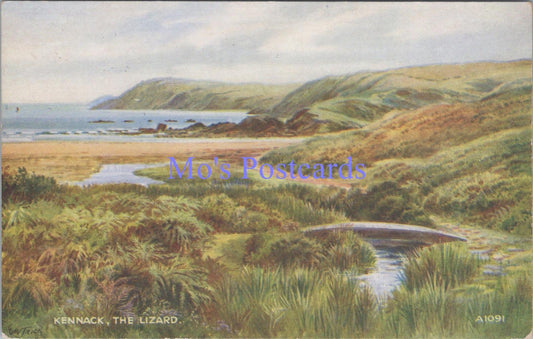 Cornwall Postcard - Kennack, The Lizard, Artist E.W.Trick  DC2236