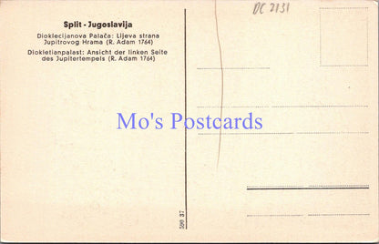 Croatia Postcard - Split, Jugoslavija, The Palace of Diocletian  DC2131