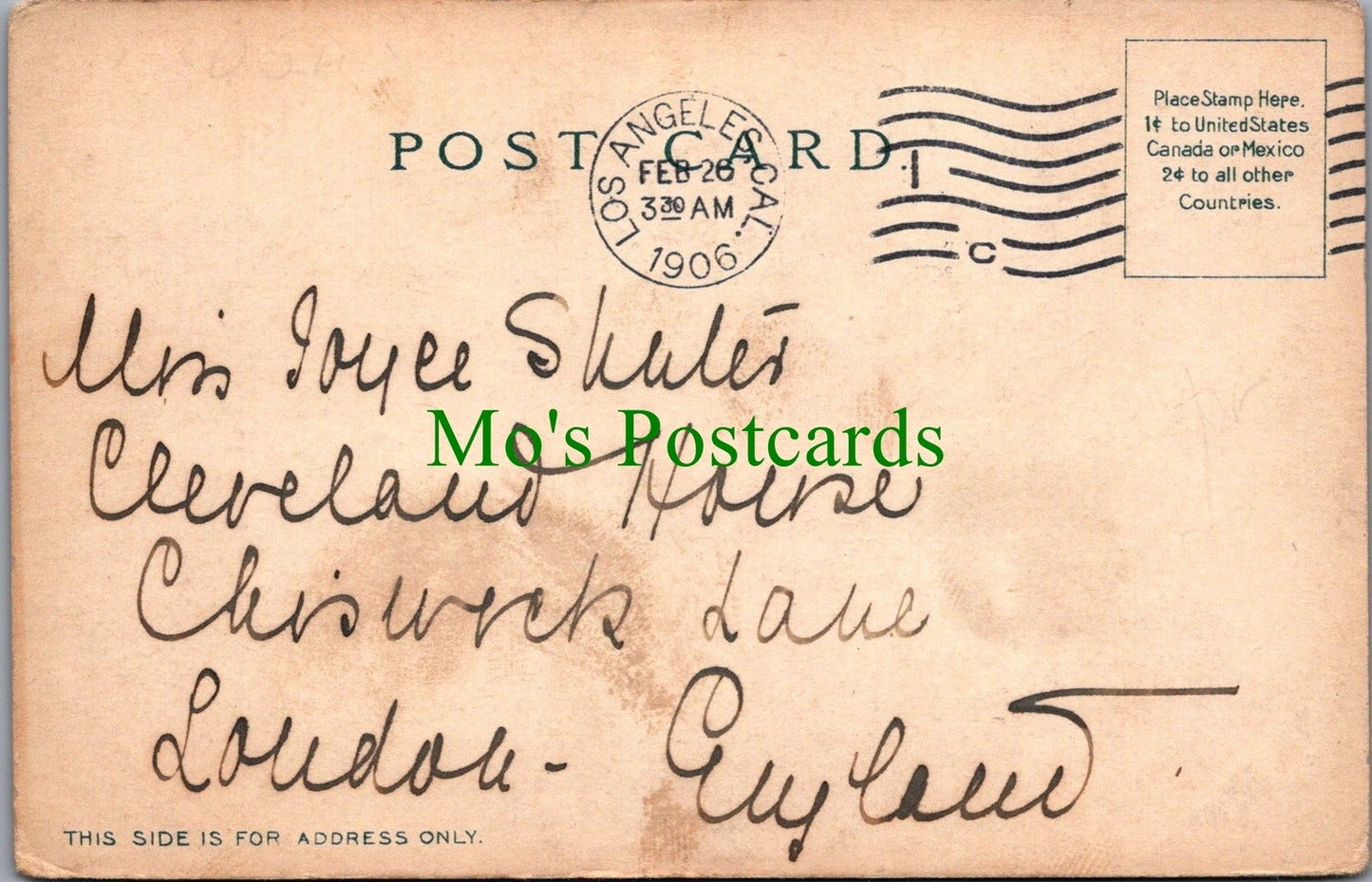 America Postcard - California - Great Incline, Mount Lowe Railway RS30880