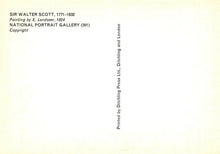 Load image into Gallery viewer, Art Postcard - Sir Walter Scott, Painting By Artist E.Landseer    RRR1055
