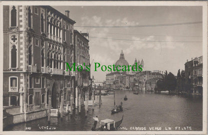 Italy Postcard - Venice / Venezia, Canal Grande Verso La Silute RS34338