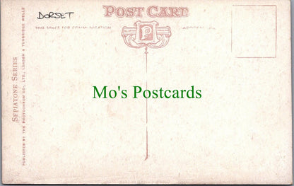Dorset Postcard - Corfe Castle in 1643   RS31574