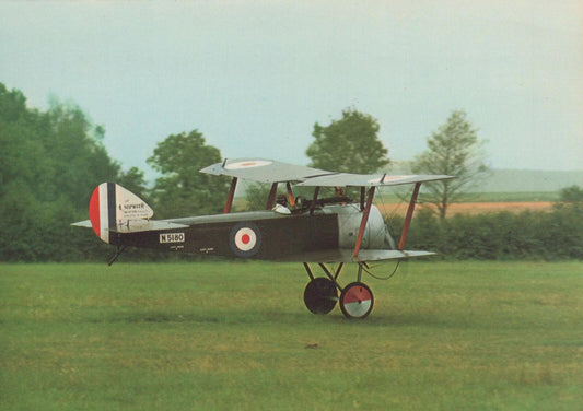 Military Aviation Postcard - Sopwith Pup 1916 Fighter Aeroplane  RR9818