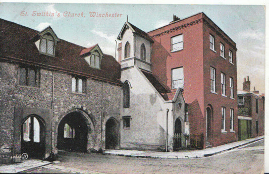 Hampshire Postcard - St Swithin's Church, Winchester 3373A