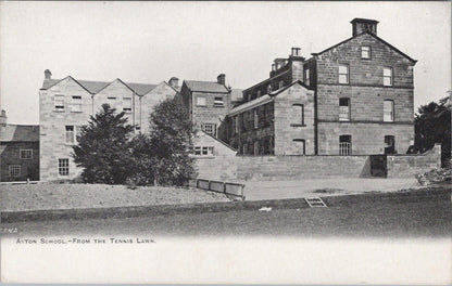 Yorkshire Postcard - Ayton School From The Tennis Lawn  XT146