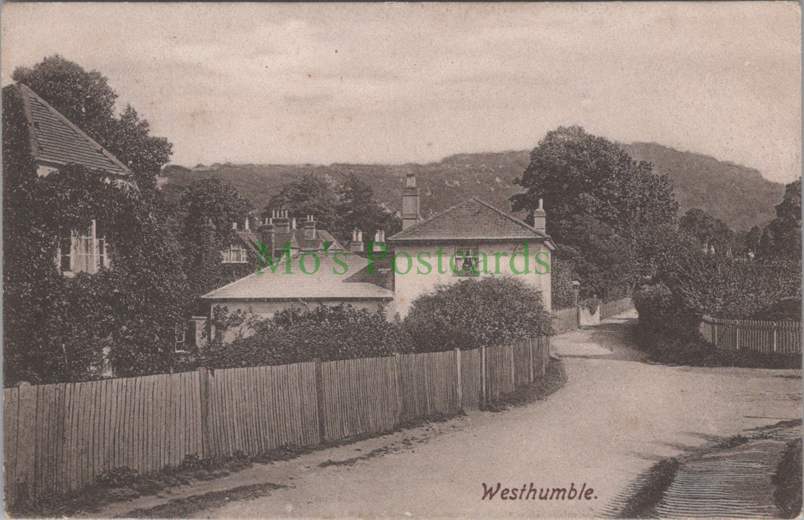 Surrey Postcard - Westhumble Village, Nr Dorking  HP695