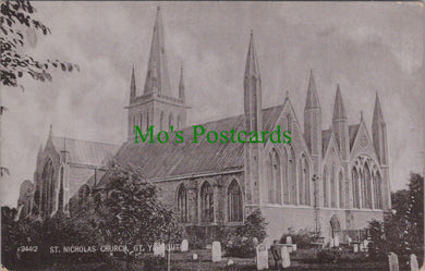 Norfolk Postcard - Great Yarmouth, St Nicholas Church   DC1278