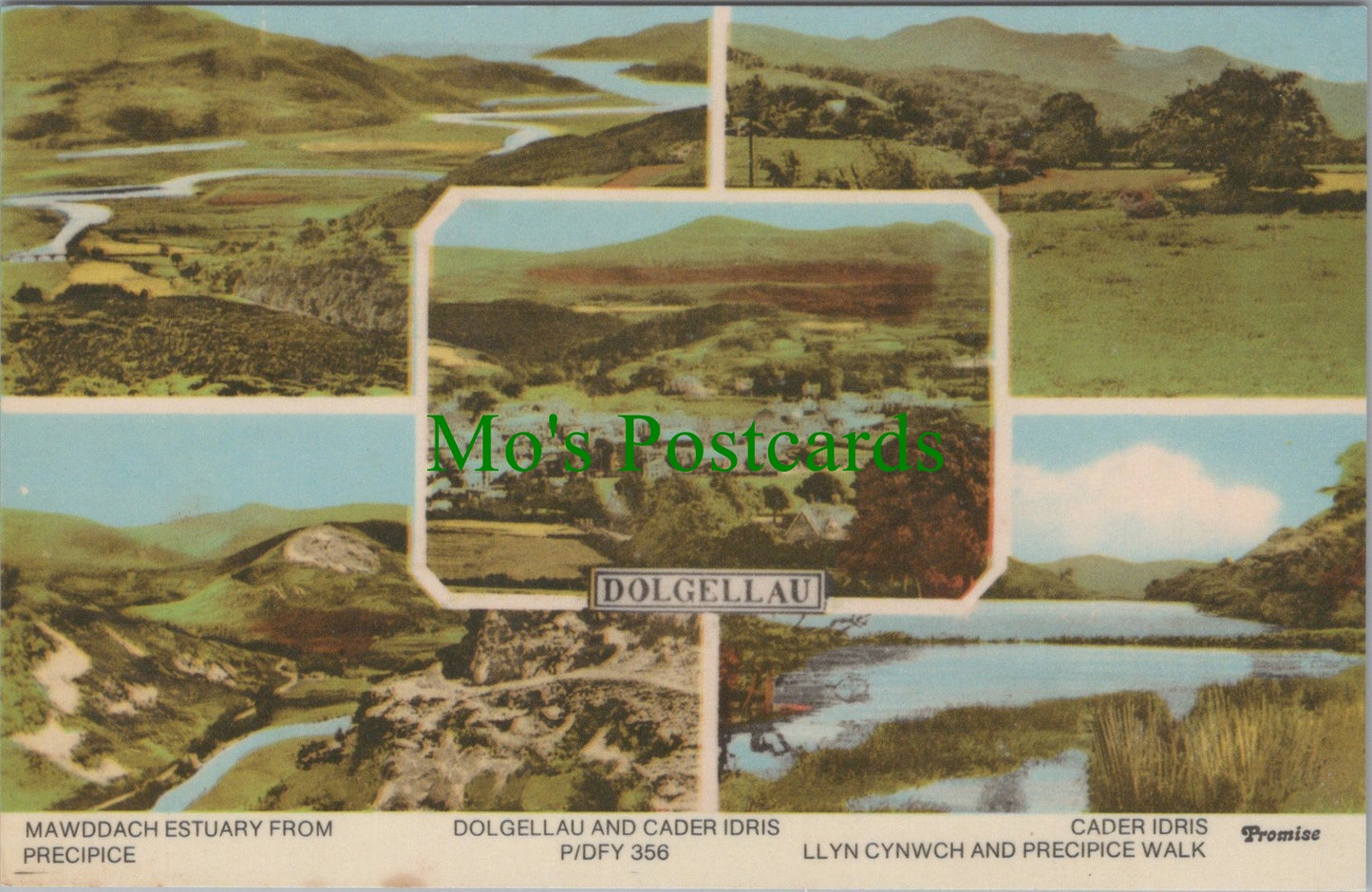 Wales Postcard - Dolgellau and Cader Idris  DC1293