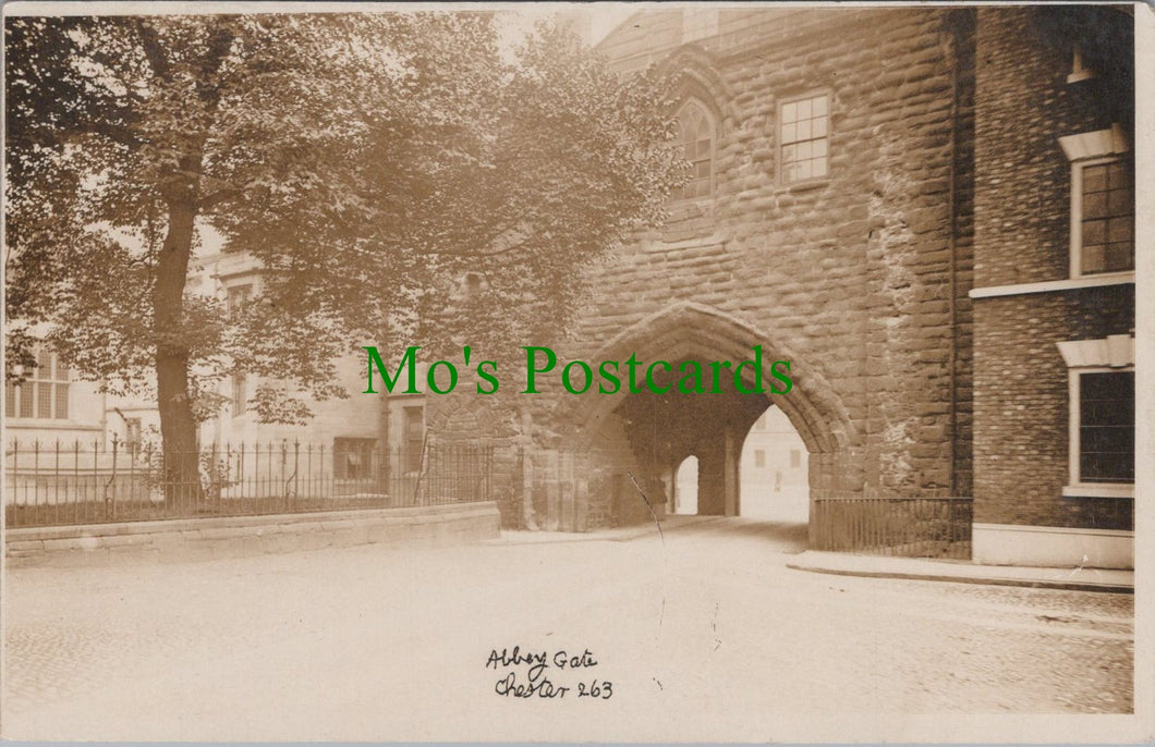 Cheshire Postcard - Chester Abbey Gate  DC1222