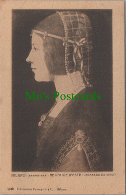Art Postcard - Beatrice D'Este, Leonardo Da Vinci, Milano  SW11833