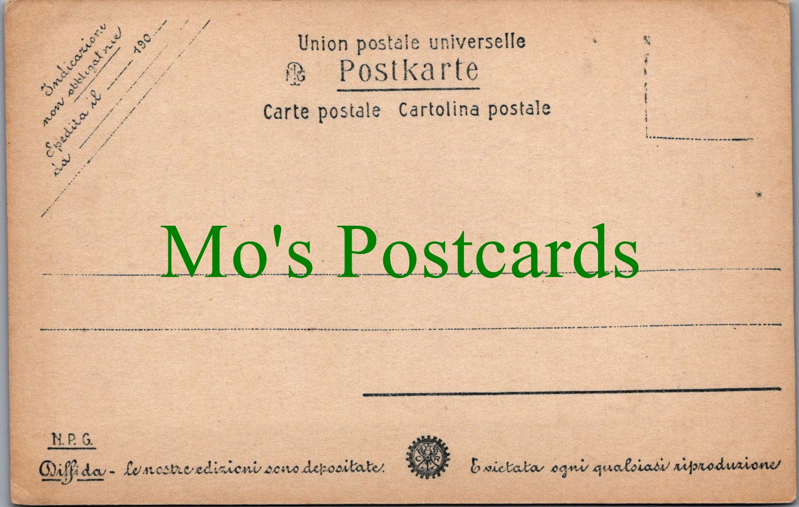 Italy Postcard - Firenze, San Miniato, Monumento Al Cardinal SW11837