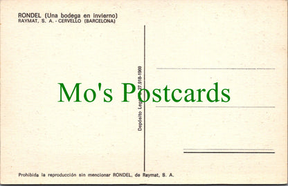 Spain Postcard - Rondel, Una Bodega En Invierno    SW11841