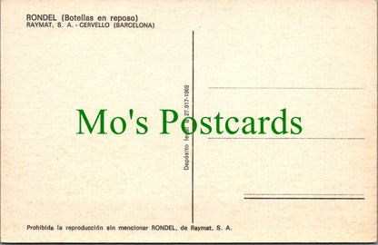 Spain Postcard - Rondel, Botellas En Reposo  SW11842