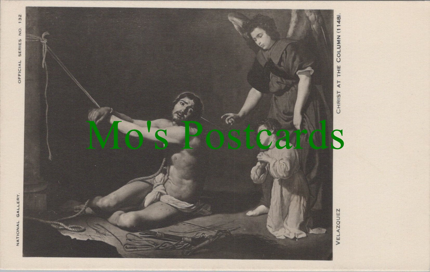 Art Postcard - Velazquez, Christ at The Column SW11859