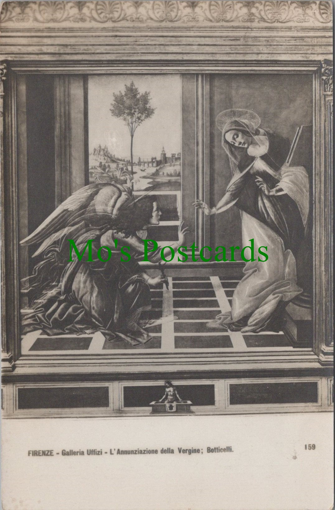 Art Postcard - Firenze, Galleria Uffizi -L'Annunziazione Della Vergine  SW11863