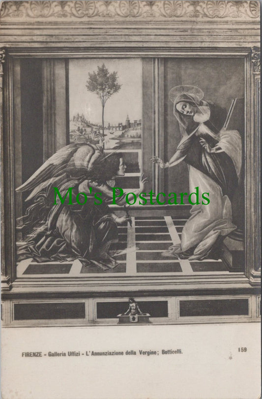 Art Postcard - Firenze, Galleria Uffizi -L'Annunziazione Della Vergine  SW11863