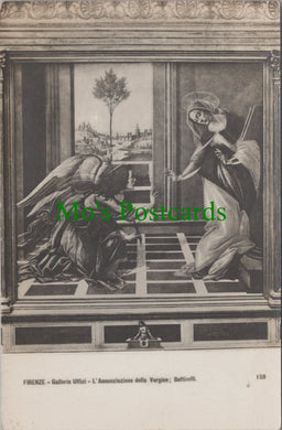 Art Postcard - Firenze, Galleria Uffizi -L'Annunziazione Della Vergine  SW11863