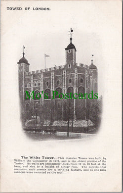 London Postcard - The Tower of London - The White Tower  SW11875