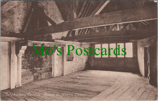 Shropshire Postcard - Stokesay Castle, Room in North Tower  SW11891