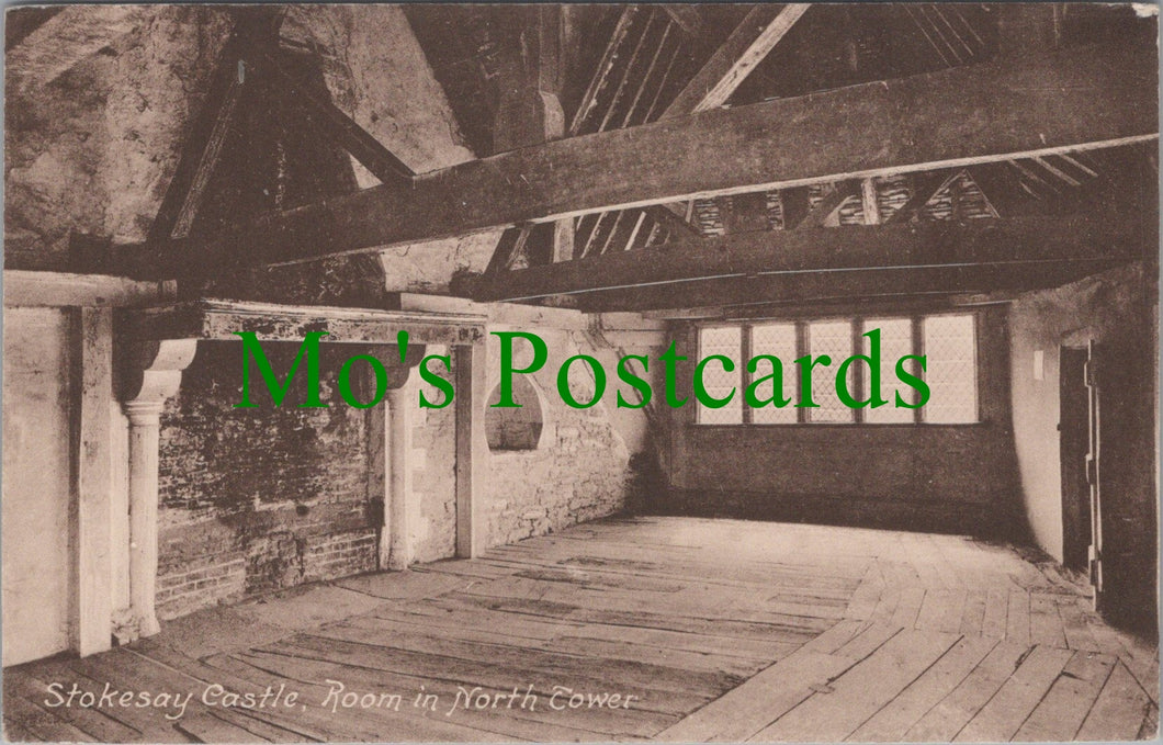 Shropshire Postcard - Stokesay Castle, Room in North Tower  SW11891